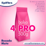 Bolsa 4 Pro en Colores Mate 500g Rosada